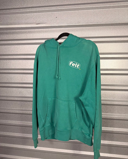Reworked Felt Sweatshirt